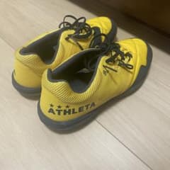ATHLETA フットサルシューズ イエロー 24.5センチ - メルカリ