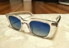 MOSCOT GROBER サングラスクリアセルフレーム カラーレンズ 希少 MOSCOT GROBER サングラスクリアセルフレーム カラーレンズ 希少