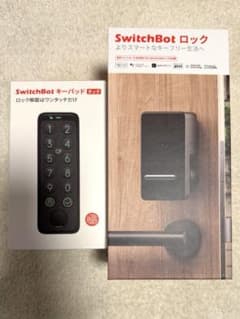 SwitchBotロック キーパッドタッチ セット スマートキー 新品未使用のサムネイル