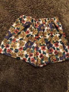 花柄 ショートパンツ キュロットのサムネイル