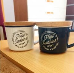 フランフラン ♡ マグカップ セット コースター 木製 お揃い カップル 陶器のサムネイル