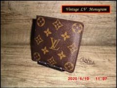 ⭐ ルイヴィトン 二つ折り財布 モノグラム 24 リペア済のサムネイル