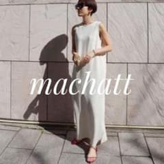 美品✨machatt✨ノースリーブリブワンピース　マチャット 美品✨machatt✨ノースリーブリブワンピース マチャット - メルカリ