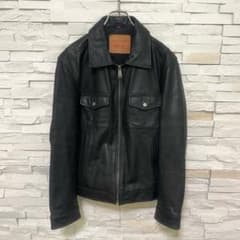 Levi's リーバイス ブラックレザージャケット