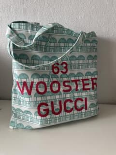 GUCCIエコバッグ 63 WOOSTER トートバッグ NY限定 ノベルティ - メルカリ