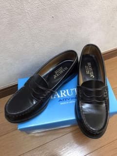 HARUTA ローファー 黒のサムネイル