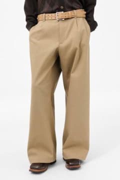 25AW Our legacy BRIDGE CHINO Khaki 46 - メルカリ