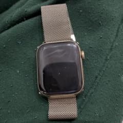 Apple Watch series9ステンレス45mmゴールド メッシュバンドのサムネイル