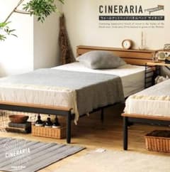 ちよこ様用　Re:CENO CINERARIA ウォールナットヘッドパネルベッドのサムネイル