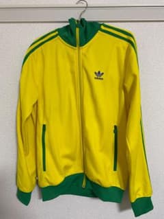 adidas イエロー グリーン ジャージのサムネイル