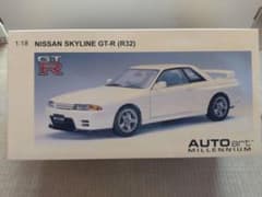 GT-R BNR32 クリスタルホワイト オートアート1/18 - メルカリ