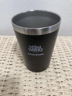 SoftBank HAWKS HILTON ステンレス タンブラー ブラックのサムネイル