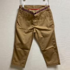 【値下げしました‼️】SHIPS シップス　パンツ チノパン ベージュ　七分丈のサムネイル