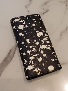 【美品】ディオールオム 長財布 DIOR HOMME メンズ ホワイトペイントのサムネイル