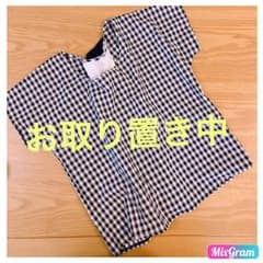 ギンガムチェック  ブラウスのサムネイル
