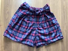 ライトオン⭐︎チェックのキュロットパンツのサムネイル