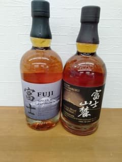 FUJI シングルブレンドウイスキー&富士山麓シグニチャーブレンド2本