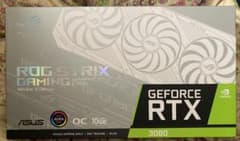 ROG STRIX RTX3080 OC 10GB White 非LHRのサムネイル