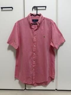 RALPH LAUREN 半袖シャツ ピンク メンズSのサムネイル