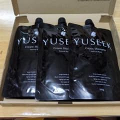 新品✨未使用❗️YUSEEK クリームシャンプー 350g 2本セット YUSEEK クリームシャンプー 白髪用ヘアマニキュア 黒染め