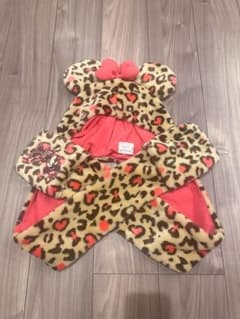 ディズニー マフラーファンキャップ ヒョウ柄 ミニーちゃん - メルカリ