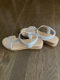 Jiaomei ビジュー付きフラットサンダルのサムネイル