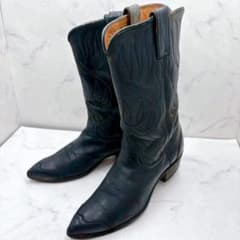 【良品】Justin ウエスタンブーツ ネイビー カウボーイ 7B 25cm 良品】Justin ウエスタンブーツ ネイビー カウボーイ 7B 25cm - メルカリ