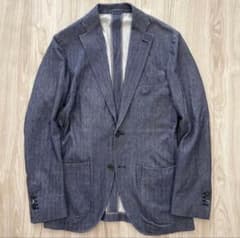 極美品✨️HILTON ヒルトン カノニコ ジャケット 茶 ブレザー 金ボタン