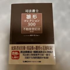司法書士 雛形コレクション300 不動産登記法 第4版 - メルカリ