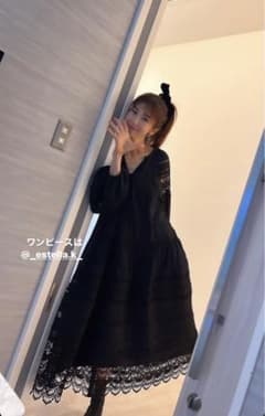 Estella.K　Nora Lace Trim Dress m45355463733_1.jpg?1719907804