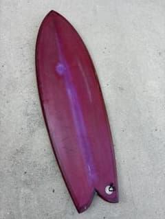 5.7 フィッシュ サーフボード ツイン フィン Surfboard - メルカリ