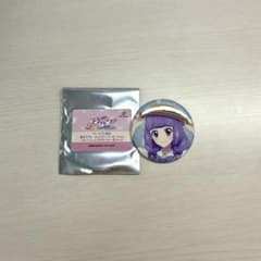 [아이카츠] 애니메이트 컨트리 원피스 반짝이 캔 배지 얼음 위 스미레
