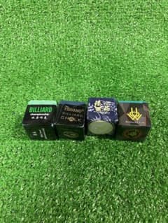 ビリヤード用チョーク6個セット COSMOチョーク他 - メルカリ