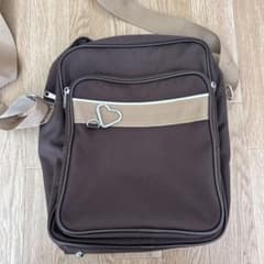 WEGO ブラウン ショルダーバッグ　スクールバッグのサムネイル
