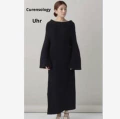 Curensology カレンソロジー⭐︎Uhr ⭐︎ ニットドレス　新品タグ付きのサムネイル