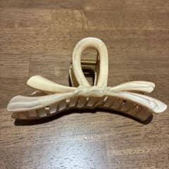 バレッタ　ベージュのサムネイル
