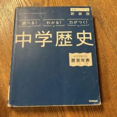 中学歴史 Gakken 参考書のサムネイル