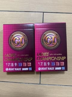 蒲郡ボートレーストランプ　2個セットのサムネイル