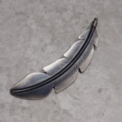 NAVAJO Billy Long フェザーネックレス SILVER925 - メルカリ