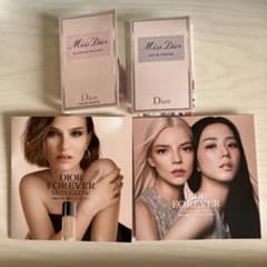DIOR サンプル　香水　ファンデーション　メイクアップベース　日焼け止め乳液のサムネイル