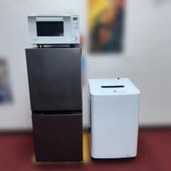 Set 02 洗濯機、冷蔵庫、電子レンジのセット東京23区すべて送料無料 Set 02 洗濯機、冷蔵庫、電子レンジのセット東京23区すべて送料無料