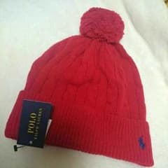 新品POLOのニット帽☆のサムネイル