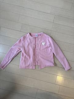 PETIT BATEAU カーディガン ピンク 140cmのサムネイル