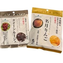 TSURUYA 신슈 퀸 루지 37g 프리미엄 제품, 나츠키 사과 47g
