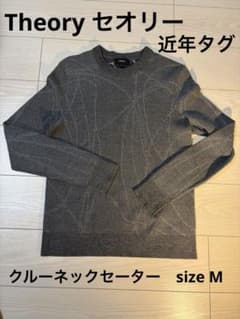 【近年タグ】Theory グレー セーター　size Mのサムネイル