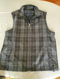 BURBERRY GOLF ノバチェック ベスト LL - メルカリ