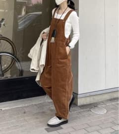 FASHIRU/コーデュロイサロペットのサムネイル