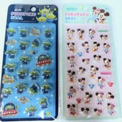 ディズニー プクプクシール 2枚セットのサムネイル