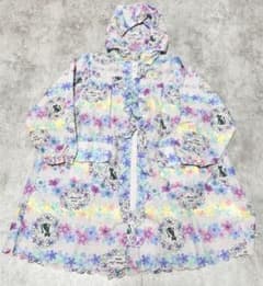 【新品】ANNA SUI mini フラワーリース レインコート 130〜140 Anna Sui mini 花柄 猫柄 レインコート アナスイミニ 袋付き - メルカリ