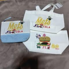 KIRIN Mets COLA トートバッグ ポーチ 3点セットのサムネイル
